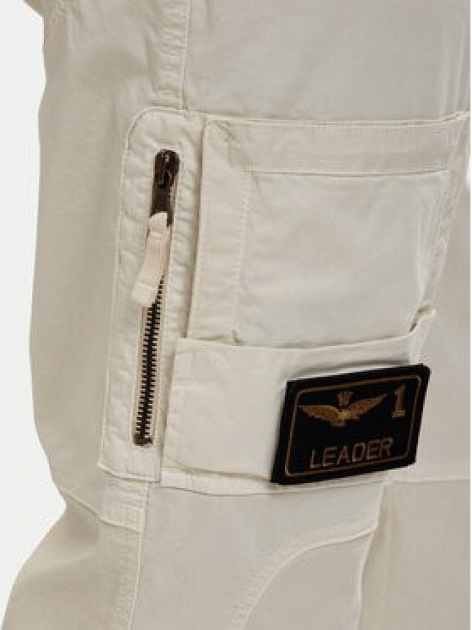 Aeronautica Militare Spodnie cargo Iconic Anti-G 261PA1387UCT01493 Beżowy Regular Fit