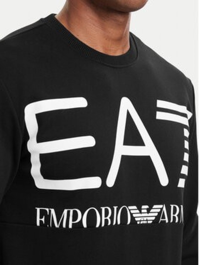 EA7 Emporio Armani Bluza 7M002201 AF27189 UC001 Czarny Regular Fit