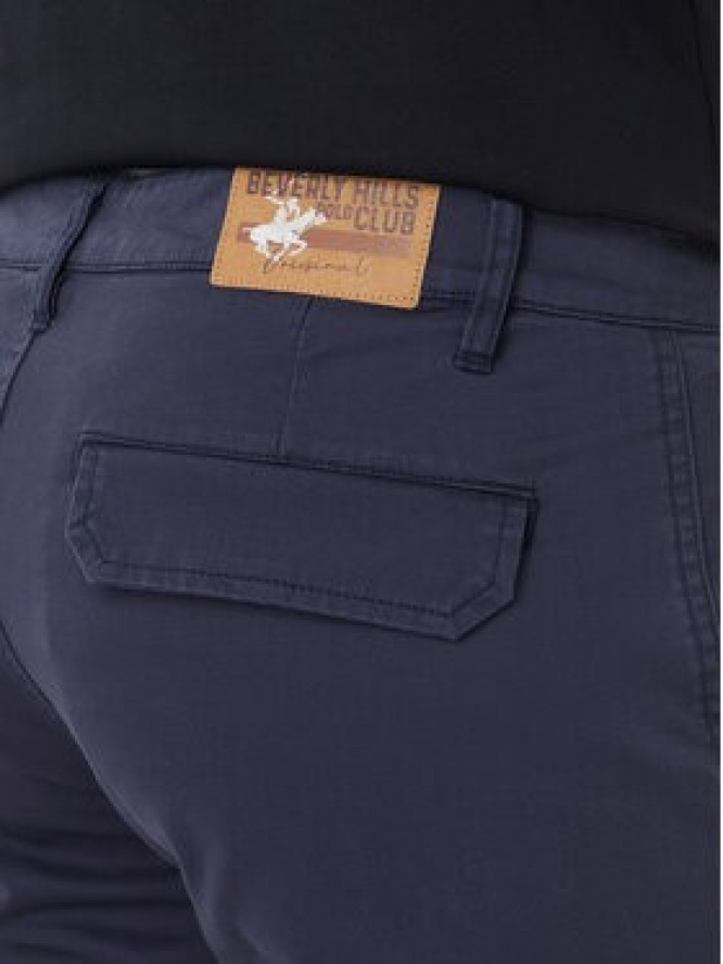 Beverly Hills Polo Club Szorty materiałowe P-SS26M-B476381 Niebieski Regular Fit