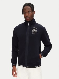 La Martina Bluza Athos MAF001 FP581 Granatowy Regular Fit