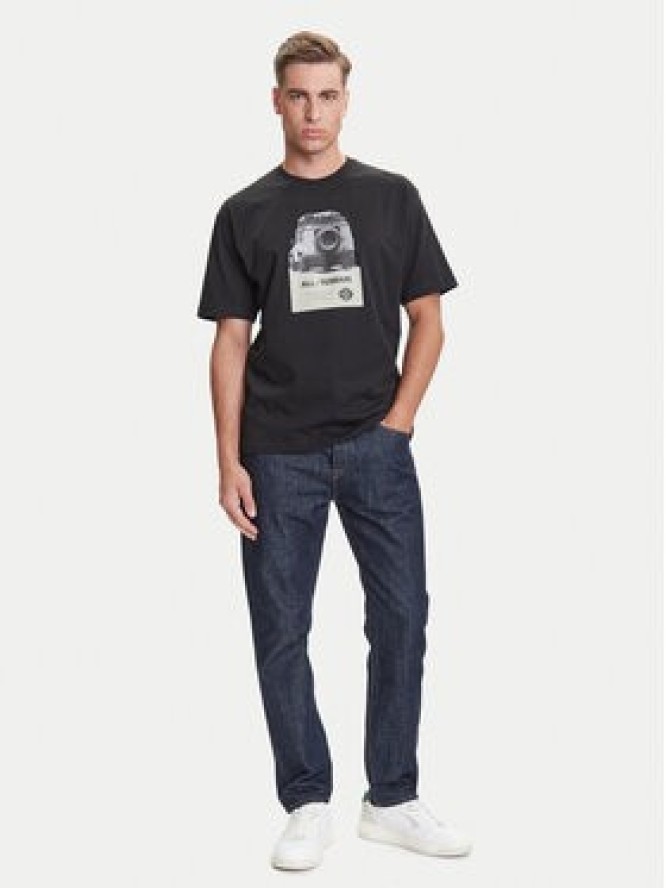 BOSS T-Shirt Te_Wagon 50546958 Czarny Relaxed Fit