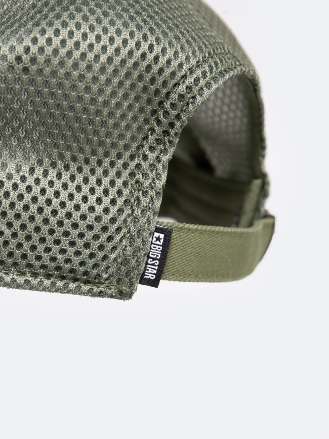 Czapka męska z daszkiem zielona Evan 304