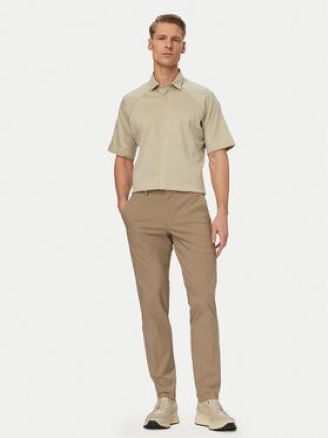 BOSS Koszula Excurse S 50554450 Beżowy jasny Regular Fit