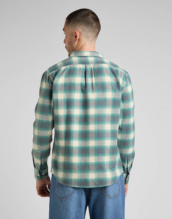 MĘSKA KOSZULA LEE RIVETED SHIRT L66IDODO 112321895