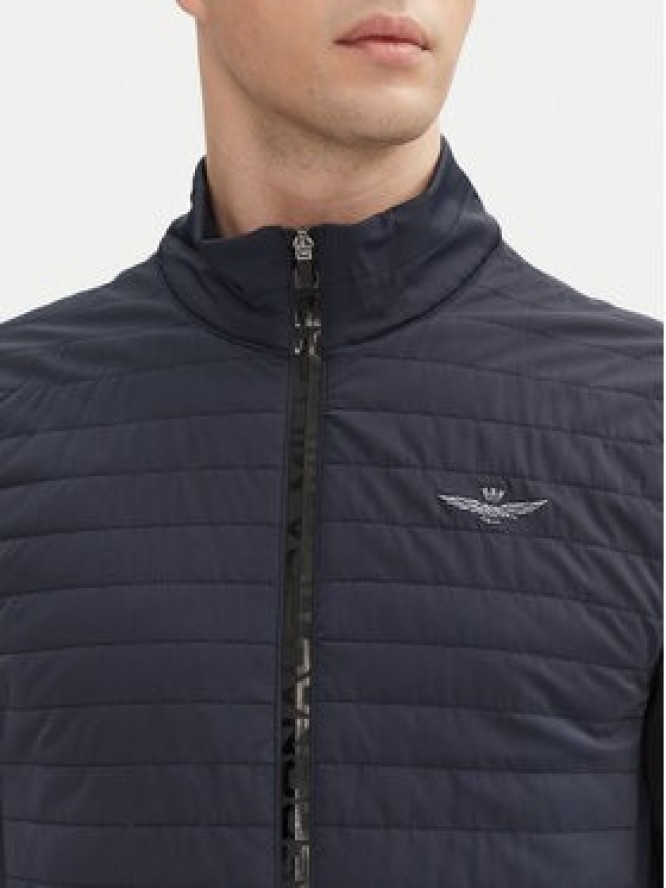 Aeronautica Militare Kamizelka 251AB2206CT3264 Granatowy Regular Fit