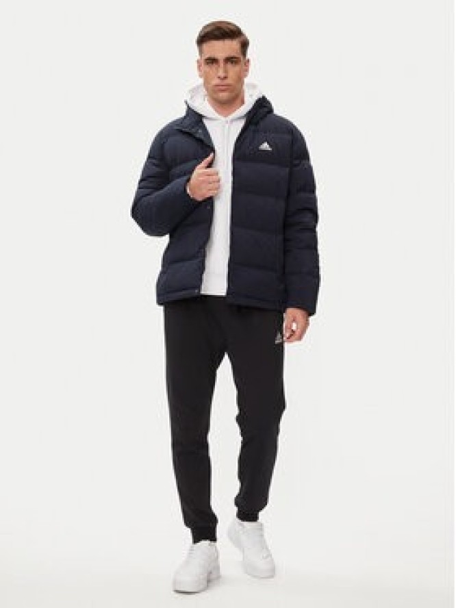 adidas Kurtka puchowa Helionic HG8750 Granatowy Regular Fit