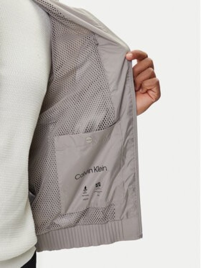 Calvin Klein Kurtka przejściowa LV04LC511G Beżowy Relaxed Fit