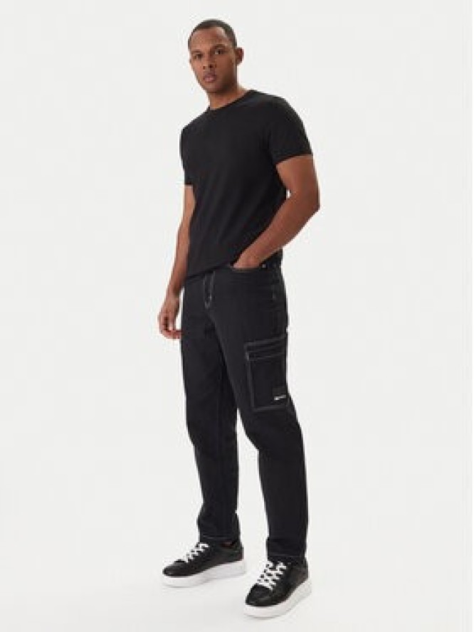 Karl Lagerfeld Jeans Jeansy B1M10025 Czarny Slim Fit