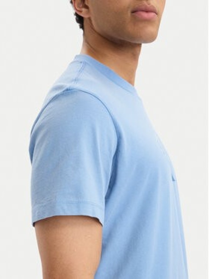 Calvin Klein Jeans T-Shirt SS 20S LV04RG832G Niebieski jasny Regular Fit