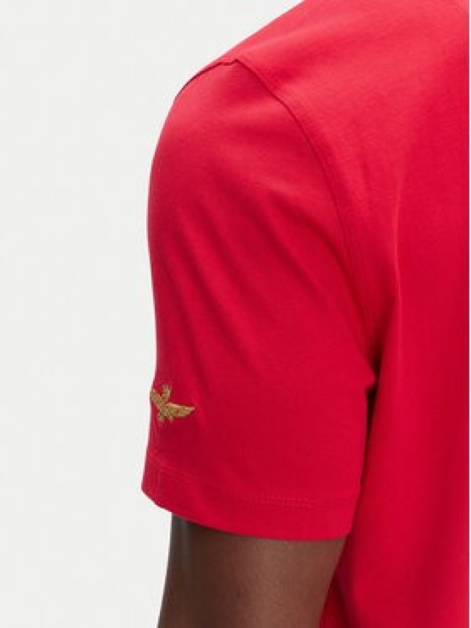 Aeronautica Militare T-Shirt 251TS2410J592 Czerwony Regular Fit