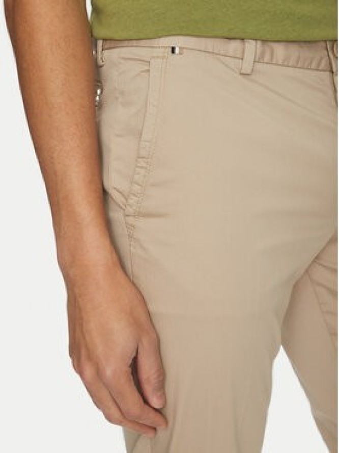 BOSS Chinosy H-Kaiton1 50540650 Beżowy Slim Fit