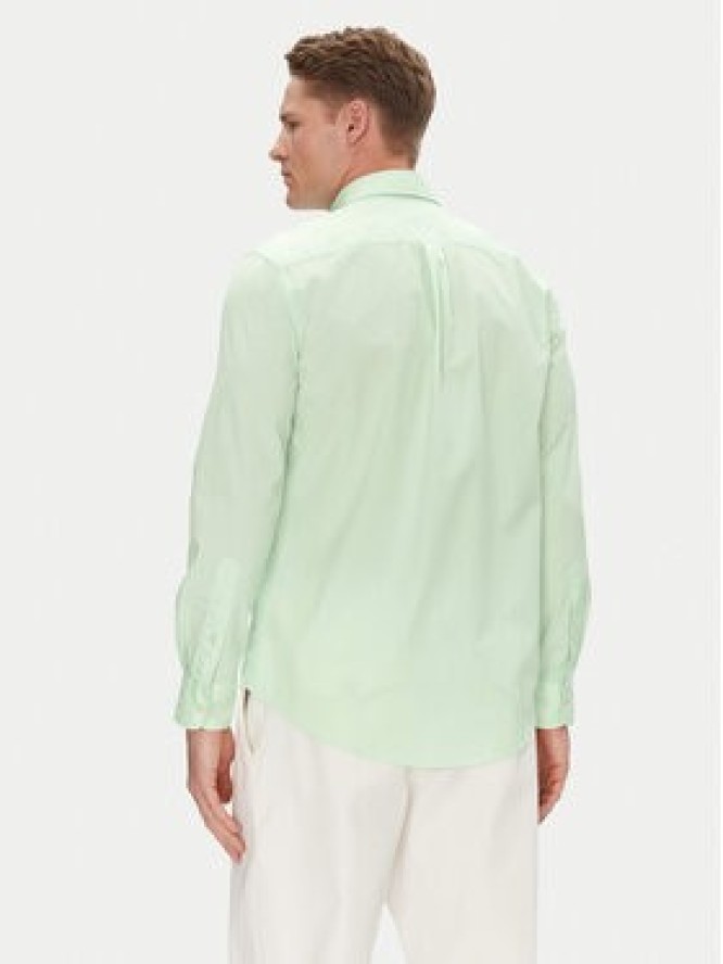 Tommy Hilfiger Koszula MW0MW37550 Zielony Regular Fit