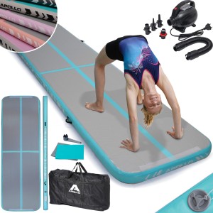 Materac powietrzny Air Mat Pro – mata do gimnastyki, jogi i treningu, 3–4 m