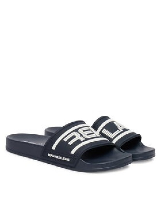 REPLAY Klapki GMF1A .000.C0078S Granatowy