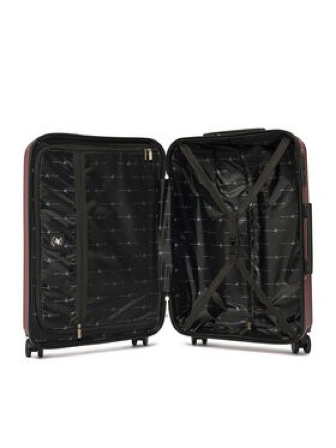 Beverly Hills Polo Club Walizka średnia CEO-BHPC-M-010-09-RED Czerwony