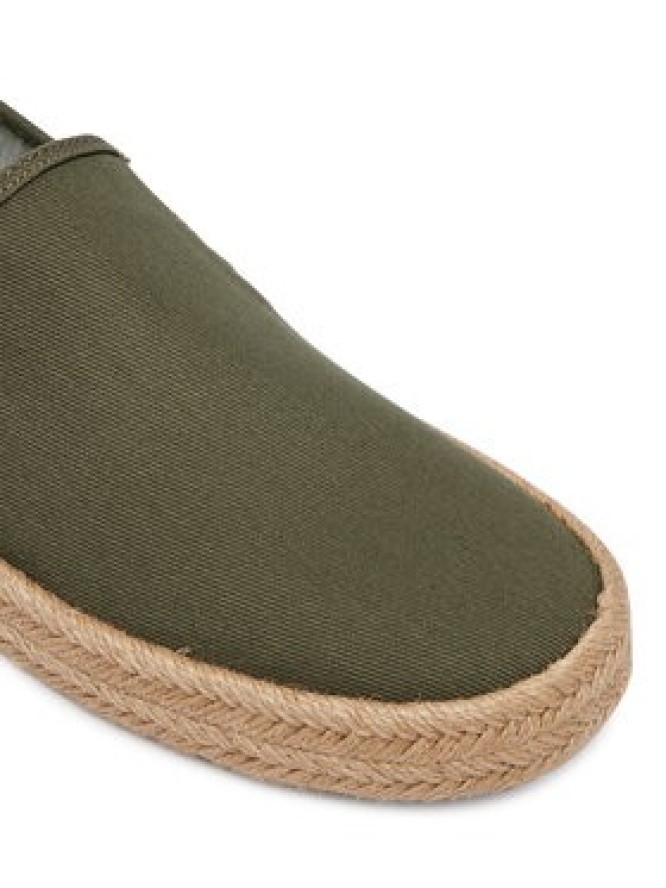 Calvin Klein Espadryle Ess Espadrille Cv HM0HM02076 Zielony