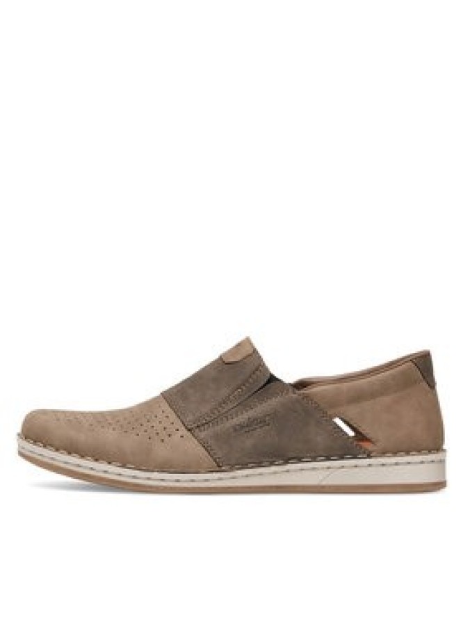 Rieker Półbuty 05455-64 Beżowy