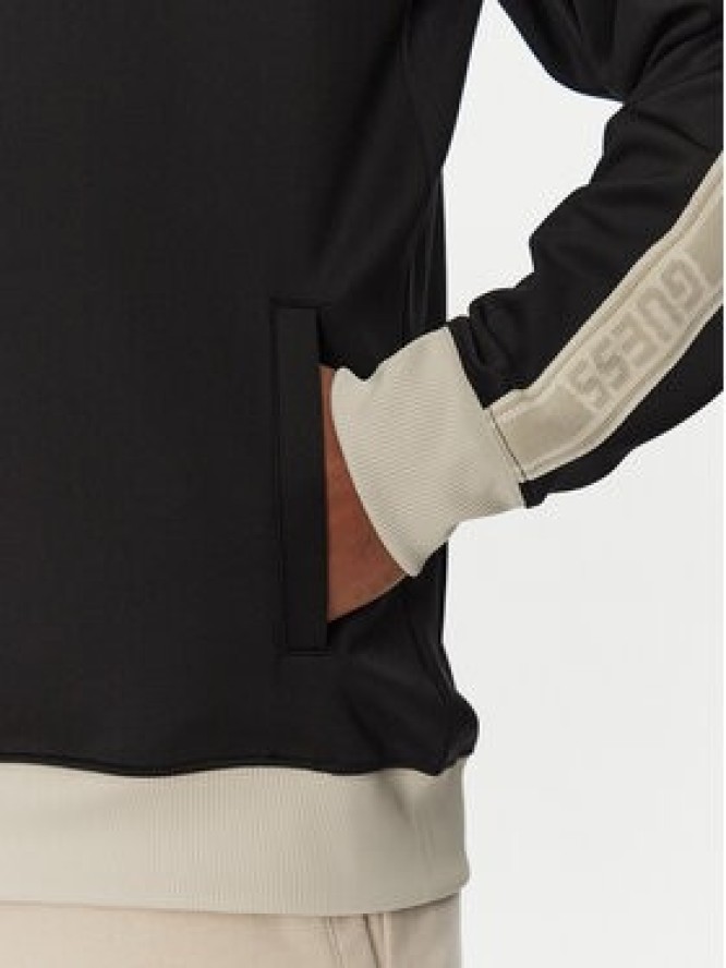 Guess Bluza Z5GQ13 KCRU2 Czarny Regular Fit