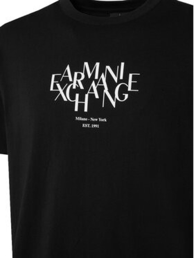 Armani Exchange T-Shirt XM002782 AF10356 UC001 Czarny Regular Fit
