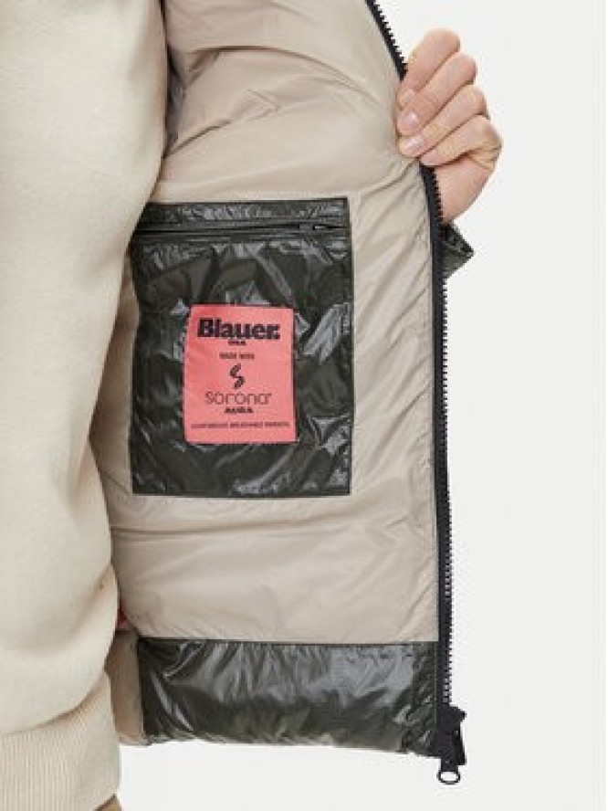 Blauer Kurtka przejściowa 25WBLUC02079 Zielony Regular Fit