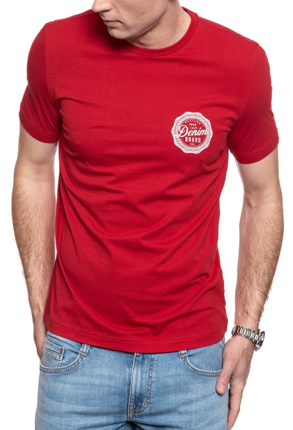 MĘSKI T-SHIRT MUSTANG ALEX C PRINT 1009037 7202