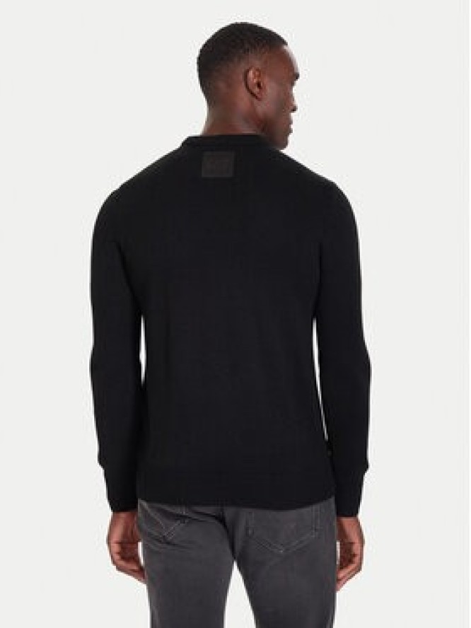 EA7 Emporio Armani Sweter 7M000925 AF17667 UC001 Czarny Regular Fit