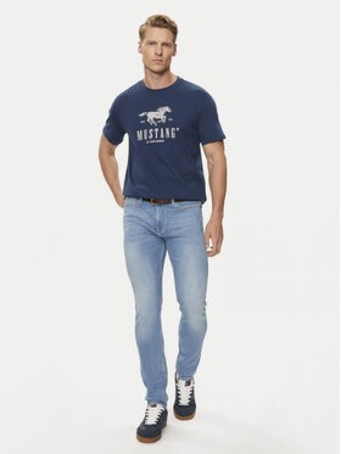 Mustang Jeansy Frisco 1015116 Niebieski Skinny Fit