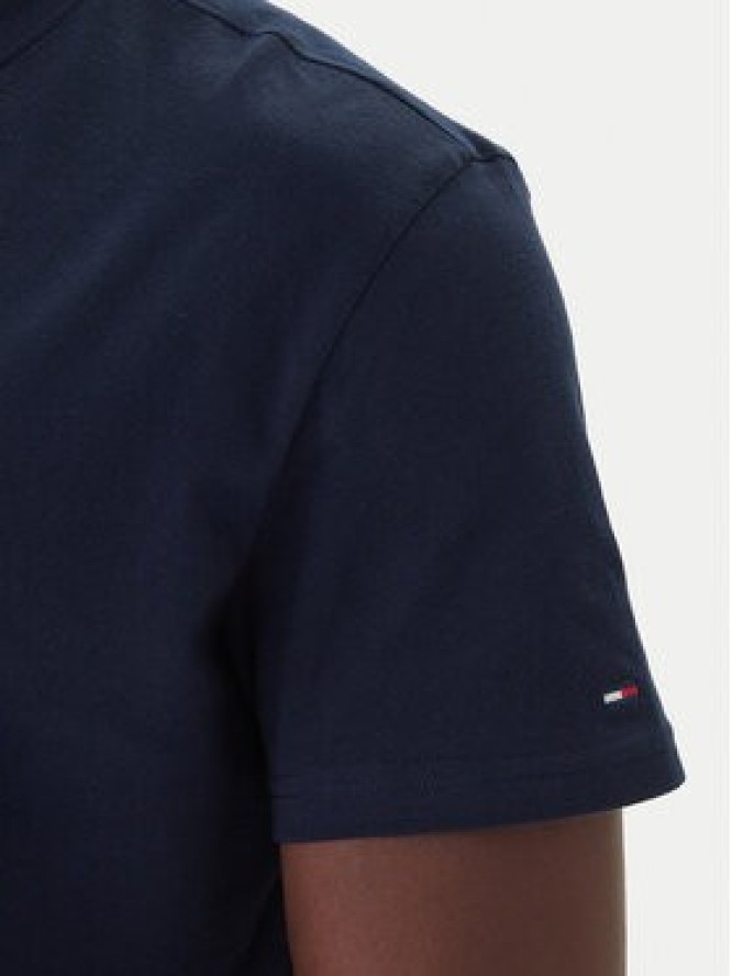 Tommy Jeans T-Shirt DM0DM21978 Granatowy Regular Fit