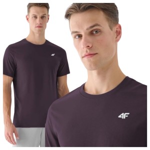 T-shirt męski bawełniany 4F 4FWSS25TTSHM3096