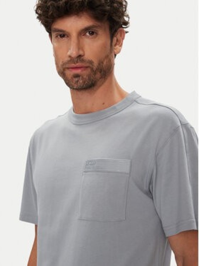 K-Way T-Shirt K2135HW Szary Regular Fit