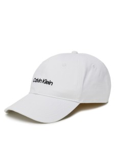 Calvin Klein Czapka z daszkiem Logo Embroidery LV04D5003G Biały