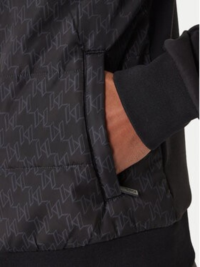 KARL LAGERFELD Kurtka bomber 505061 561527 Czarny Regular Fit