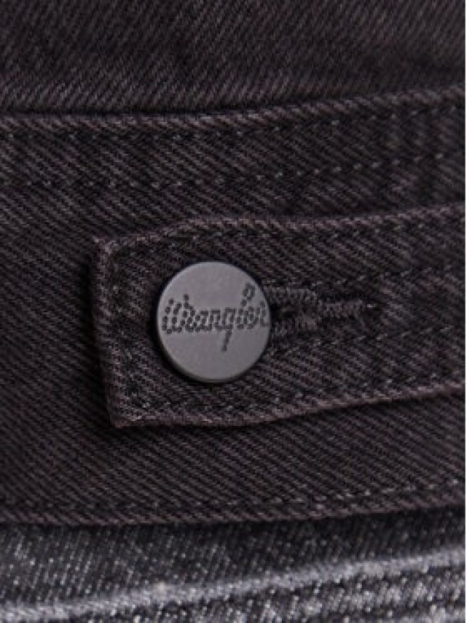 Wrangler Kurtka jeansowa Classic 112371439 Czarny Regular Fit