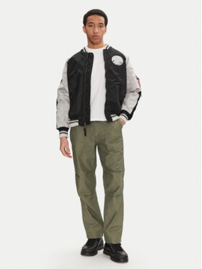 Alpha Industries Kurtka bomber Japan Warrior Souvenir 146101 Czarny Regular Fit