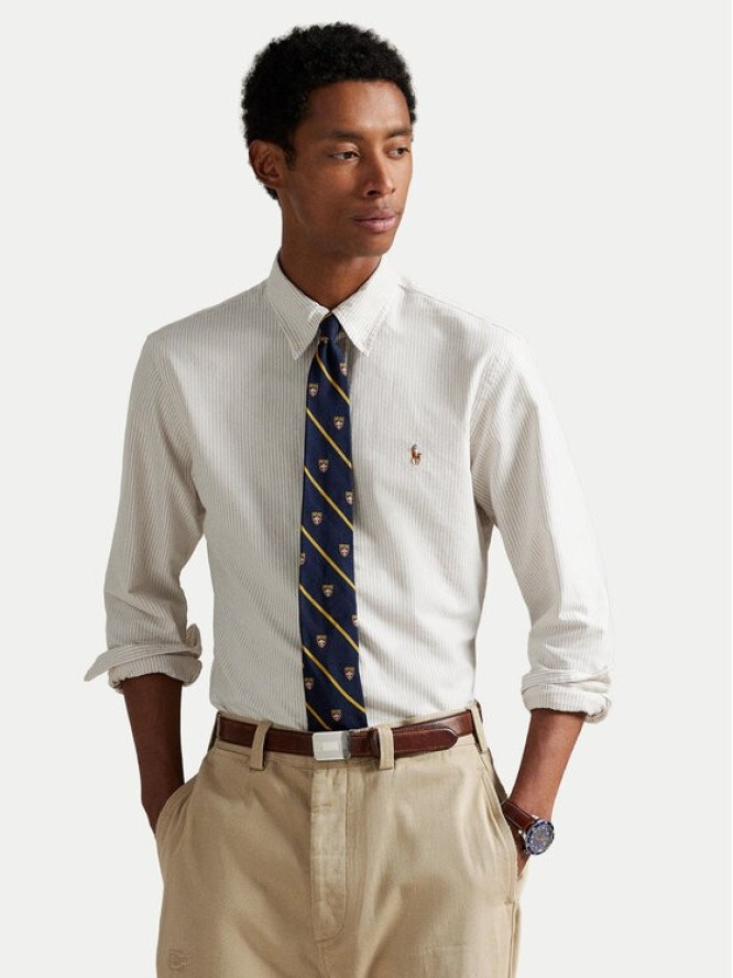 Polo Ralph Lauren Koszula 710953704007 Beżowy Regular Fit