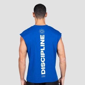 Top męski fitness bez rękawów Discipline