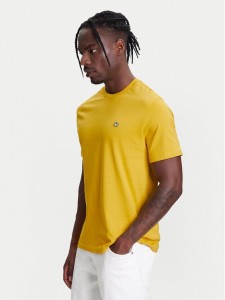 United Colors Of Benetton T-Shirt 3MI5J1AF7 Żółty Regular Fit