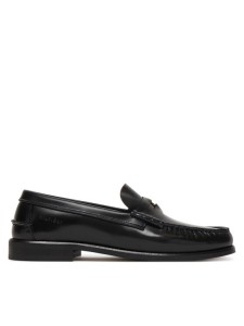 Tommy Hilfiger Mokasyny Hilfiger Penny Patent Lth Loafer FM0FM05687 Granatowy