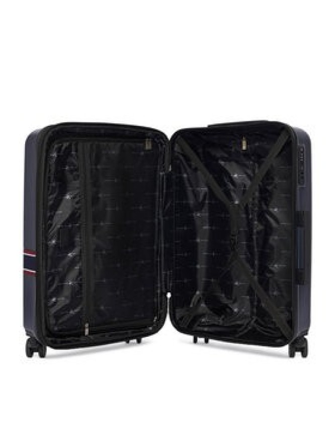 Beverly Hills Polo Club Walizka średnia CEO-BHPC-M-006-08-NAVY Granatowy