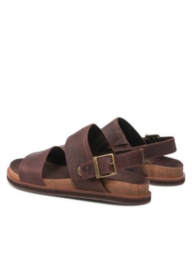 Timberland Sandały Amalfi Vibes 2Band Sandal TB0A419HV131 Brązowy