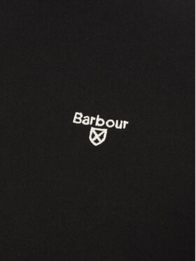 Barbour T-Shirt Essential Sports MTS0331BK31 Czarny Tailored Fit