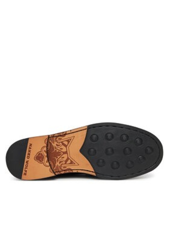 Naked Wolfe Mokasyny Riviera Czarny