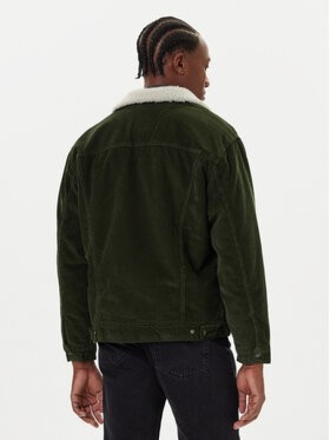 Levi's® Kurtka jeansowa Trucker A5784-0027 Zielony Relaxed Fit