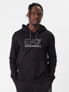 EA7 Emporio Armani Bluza 7M001313 AF13512 UC001 Czarny Regular Fit