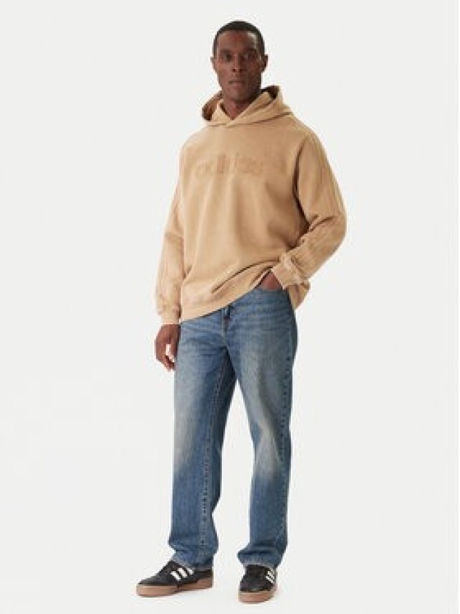 adidas Bluza JY2791 Beżowy Loose Fit