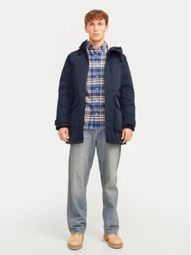 Jack & Jones Kurtka zimowa Polar 12256995 Niebieski Regular Fit