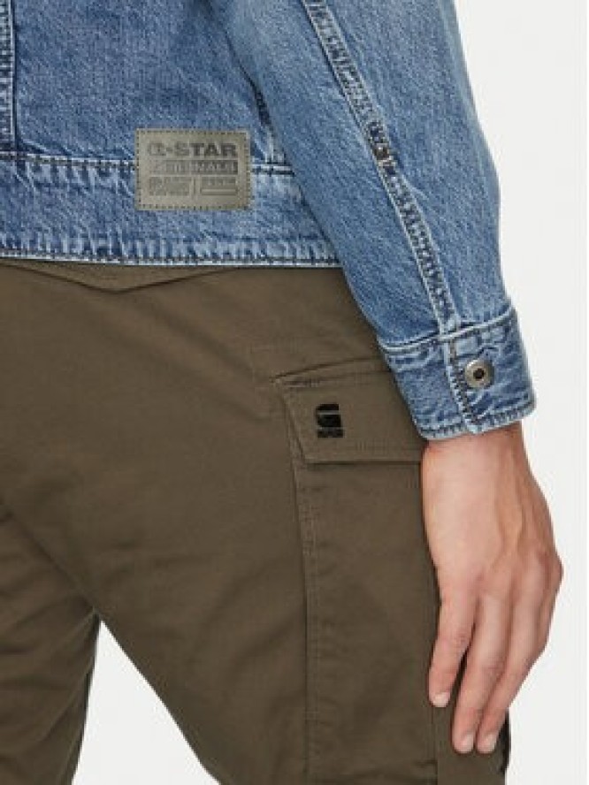 G-Star Raw Kurtka jeansowa Dakota D23593-D536 H152 Niebieski Regular Fit