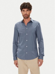 Tommy Jeans Koszula Original DM0DM04405 Niebieski Slim Fit