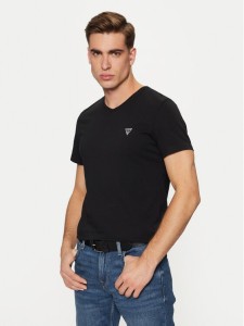 Guess T-Shirt M2YI32 J1314 Granatowy Slim Fit