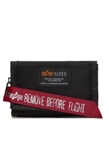Alpha Industries Portfel Crew Wallet II 146940 03 Czarny